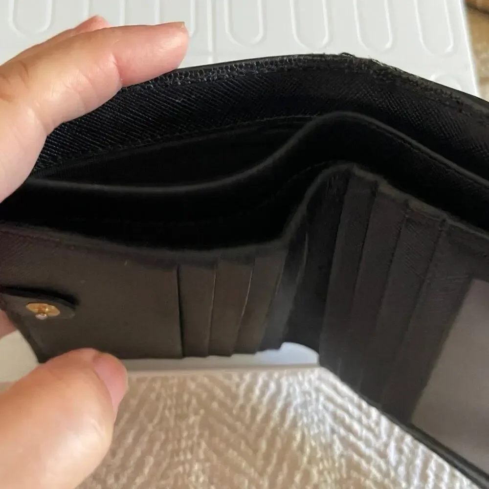 Salvatore Ferragamo black bifold wallet